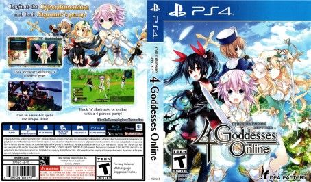 Cyberdimension Neptunia 4 Goddesses Online