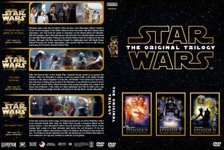 Star Wars -The Original Trilogy (spanning spine)