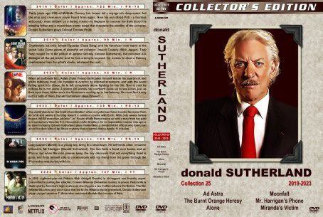 Donald Sutherland Collection 25