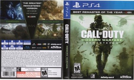 Call of Duty Modern Warfare Remastered